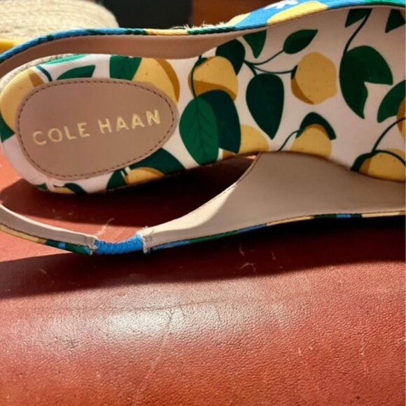 Cole Haan Slingback Wedges, Size 8, New and in the Box - Picture 7 of 10
